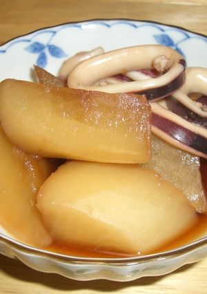 イカと大根の煮物-レシピのメイン写真