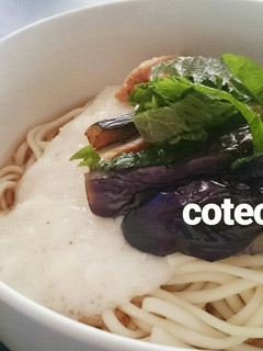 揚げなすとトロロ★冷やしうどん-レシピのメイン写真