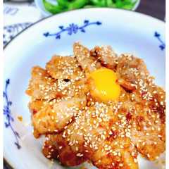 รูปของ ぶーちゃんで元気になる丼！