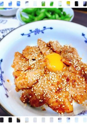 ぶーちゃんで元気になる丼！-レシピのメイン写真