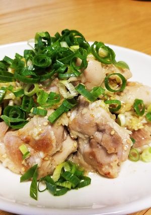 ジューシー柔らか♡鶏もものネギ塩香味だれ-レシピのメイン写真
