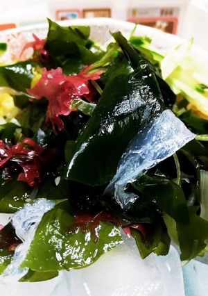 氷上の海藻サラダ-レシピのメイン写真
