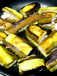 ナスの豚肉はさみ焼き-レシピのメイン写真