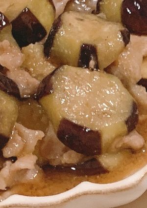 茄子の肉みそ炒め-レシピのメイン写真