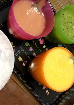 フレッシュフルーツでカキ氷-レシピのメイン写真