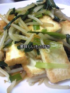 厚揚げでちゃんぷる~-レシピのメイン写真