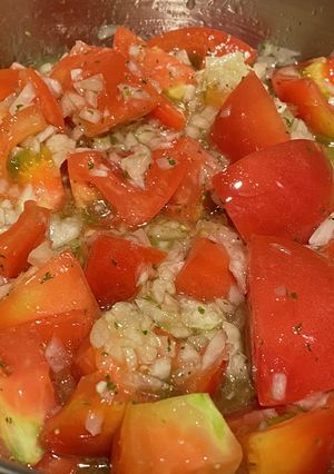 やみつきトマトサラダ-レシピのメイン写真