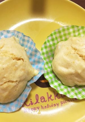 乳・卵アレルギー対応！簡単蒸しパン☆-レシピのメイン写真
