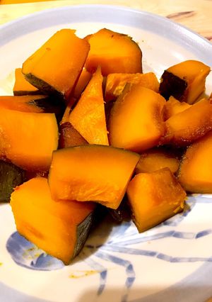 超簡単！優しい味のかぼちゃの煮物-レシピのメイン写真