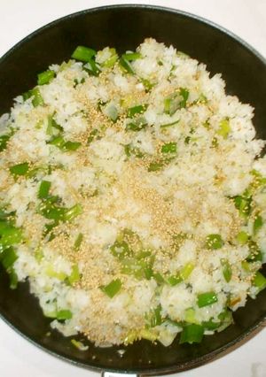 ねぎ生姜チャーハン♪簡単残りご飯で-レシピのメイン写真
