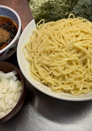 顆粒スープで簡単、魚介鶏ガラつけ麺-レシピのメイン写真