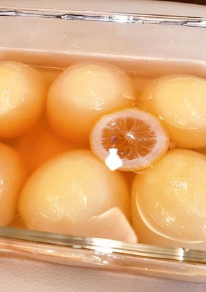 あふれる果汁♡桃のコンポート-レシピのメイン写真