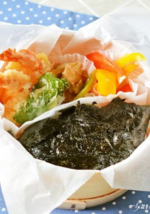 のり弁♪だししょうゆでカンタン、ウマい!-レシピのメイン写真