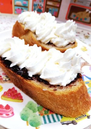 バゲットチョコホイップ-レシピのメイン写真