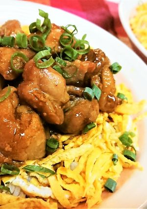 絶品！男子喜ぶ！【鶏肉のカレー照焼き丼】-レシピのメイン写真