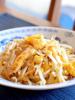 もやしと玉子のオイスターソース炒め-レシピのメイン写真