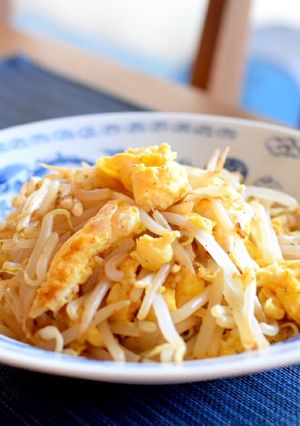 もやしと玉子のオイスターソース炒め-レシピのメイン写真