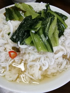 広島菜漬けとしらすの麦茶漬け-レシピのメイン写真