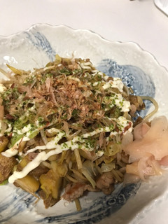 ニンニクたっぷりじゃがいも入り焼きそば-レシピのメイン写真