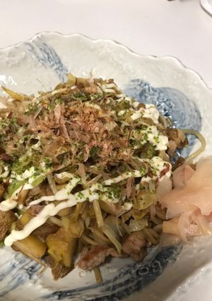 ニンニクたっぷりじゃがいも入り焼きそば-レシピのメイン写真