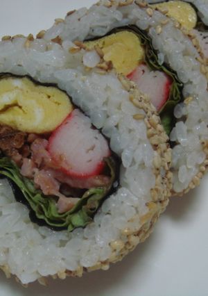 うちにあるものde何でも巻き寿司♪-レシピのメイン写真