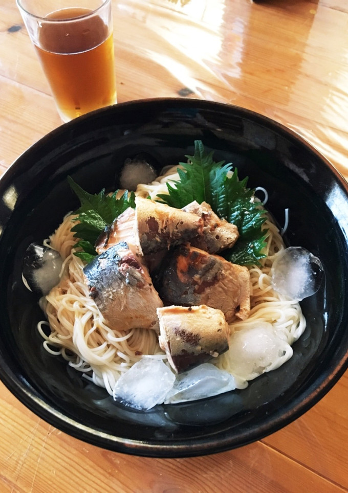 サバ缶ぶっかけそうめん-レシピのメイン写真