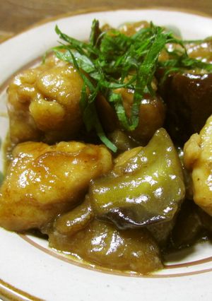 食が進む♪なすと鶏肉の甘酢炒め-レシピのメイン写真