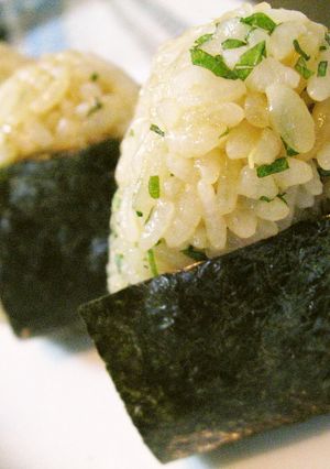 わさびと大葉のおにぎり-レシピのメイン写真