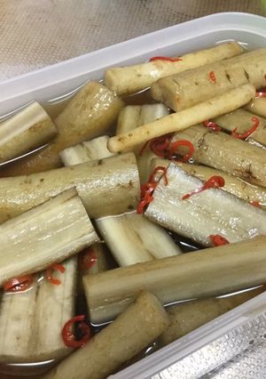 楽に食せるごぼうの煮物-レシピのメイン写真