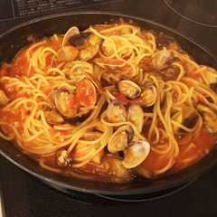 รูปของ 《staub/ストウブ》ワンポットパスタ