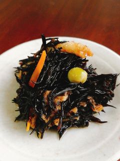甘くない!ひじきの信田煮(ひじきの煮物)-レシピのメイン写真