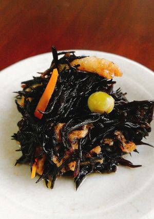 甘くない！ひじきの信田煮(ひじきの煮物)-レシピのメイン写真