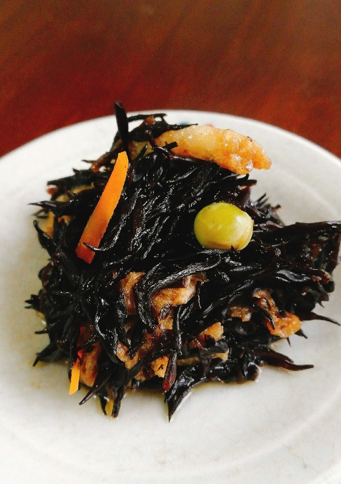 甘くない！ひじきの信田煮(ひじきの煮物)-レシピのメイン写真