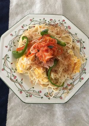 夏休みのお昼に☆そうめんチャンプルー-レシピのメイン写真