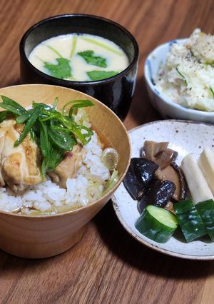 鶏出汁茶漬け-レシピのメイン写真
