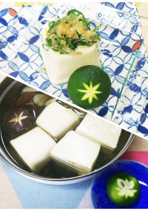 ❇️豆腐にすだちをキュッ♪と-レシピのメイン写真