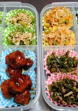 冷凍で作り置きお弁当おかず-レシピのメイン写真