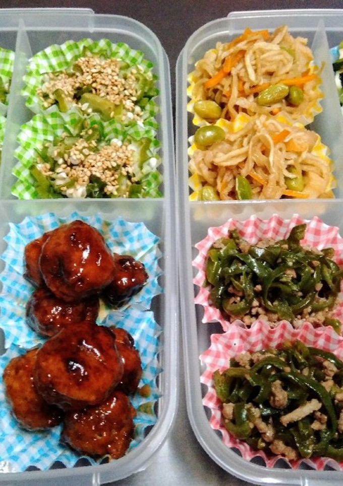 冷凍で作り置きお弁当おかず-レシピのメイン写真