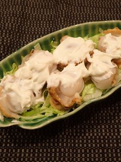 ほたてサラダのヨーグルトソースがけ-レシピのメイン写真