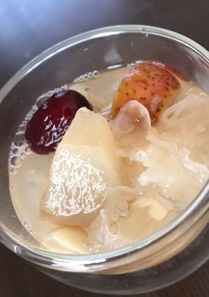 銀耳蓮子湯(中華デザートスープ)-レシピのメイン写真