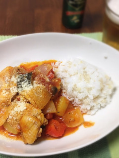 チキンのトマト煮-レシピのメイン写真