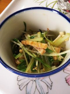 えのきと水菜の和え物-レシピのメイン写真