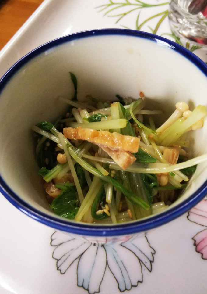 えのきと水菜の和え物-レシピのメイン写真
