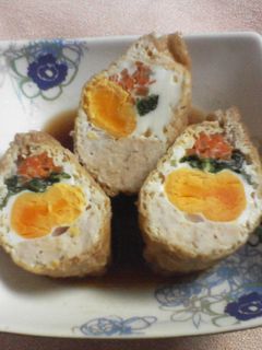油揚げでお楽しみ袋煮-レシピのメイン写真