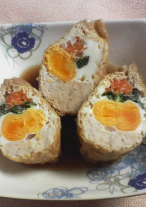 油揚げでお楽しみ袋煮-レシピのメイン写真