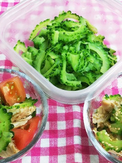 茹でゴーヤ♪…あると便利時短で副菜が完成-レシピのメイン写真