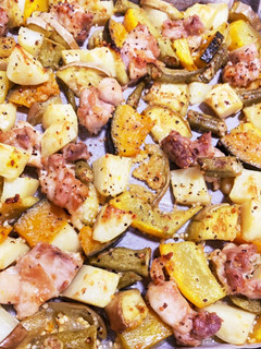 ニンニクたっぷりぎゅうぎゅう焼き-レシピのメイン写真