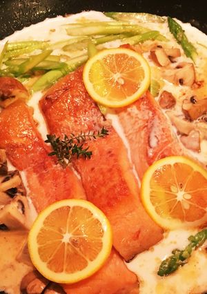 鮭のミルク煮-レシピのメイン写真