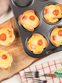 チェリートマトの食パンキッシュ-レシピのメイン写真