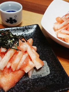 簡単酒肴☆山芋の明太子和え-レシピのメイン写真
